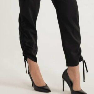 Sofia Vergara Comfy Pull On Black Cargo Pants XL